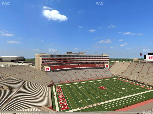 Memorial Stadium Nebraska - Section 612 Seat View
