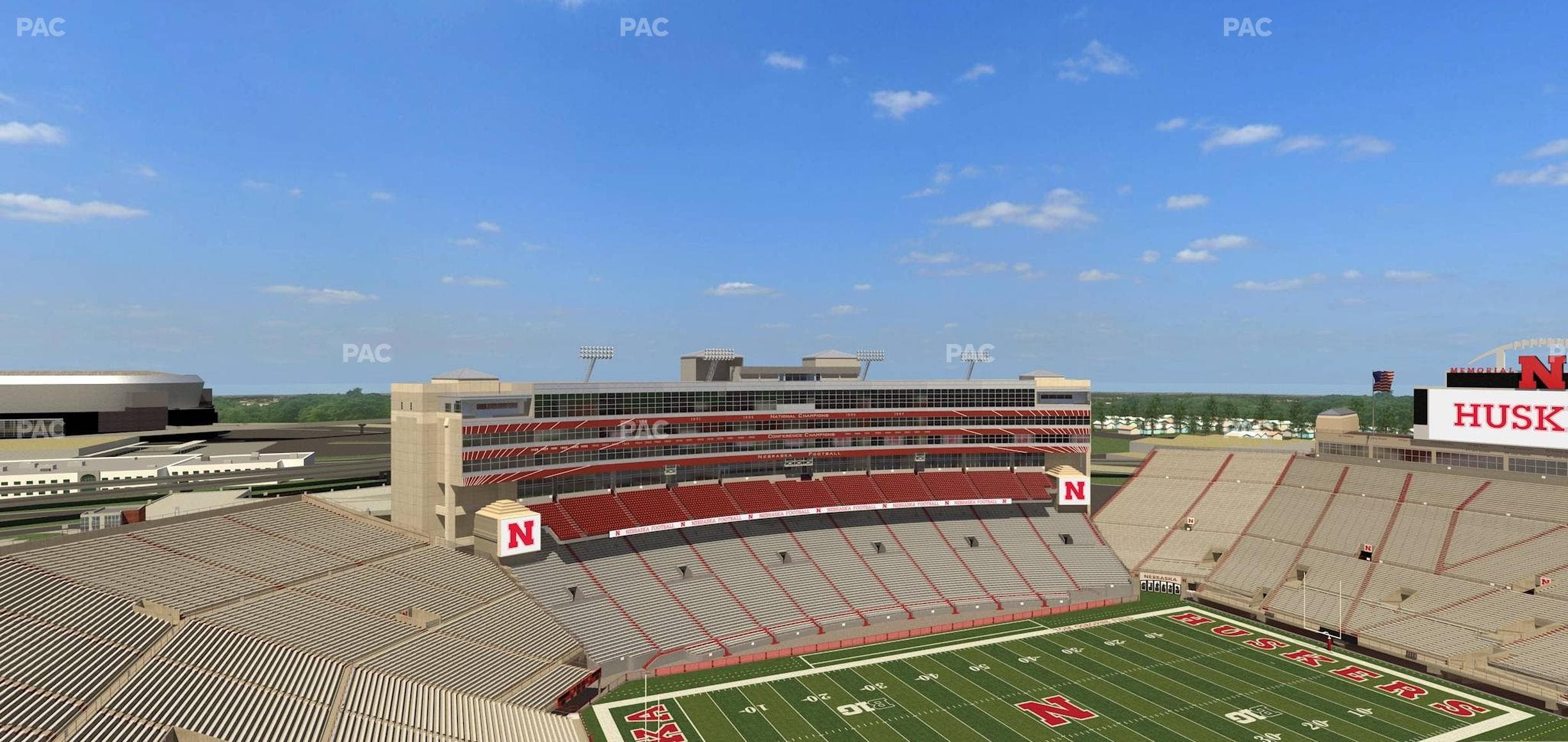 Memorial Stadium Nebraska - Section 613 Seat View