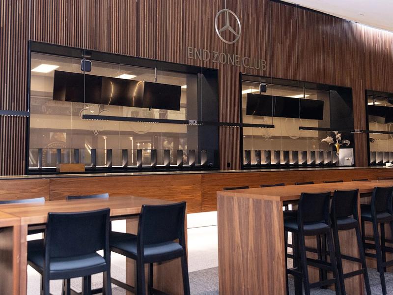 Mercedes Benz End Zone Club