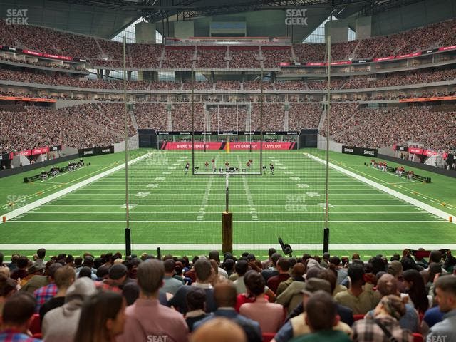 Mercedes-Benz Stadium - Section 101 Seat View