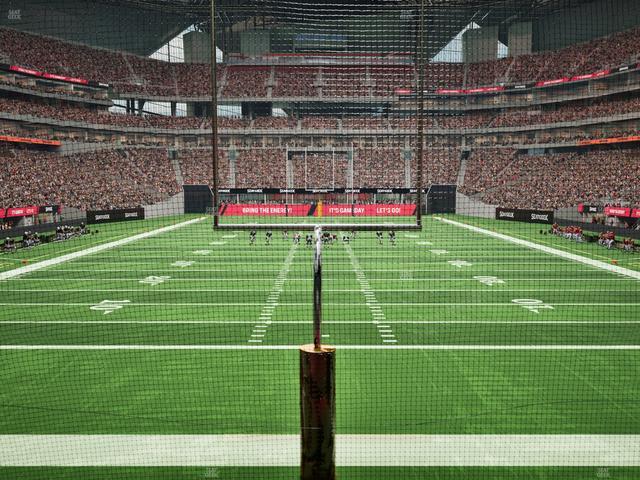 Mercedes-Benz Stadium - Section 101 Seat View