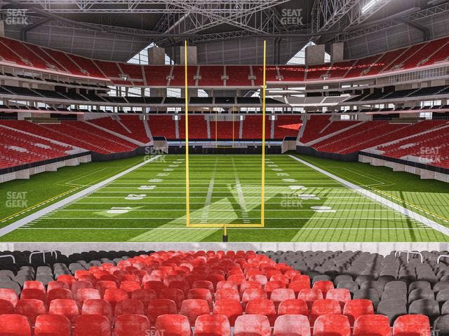 Mercedes-Benz Stadium - Section 101 Seat View