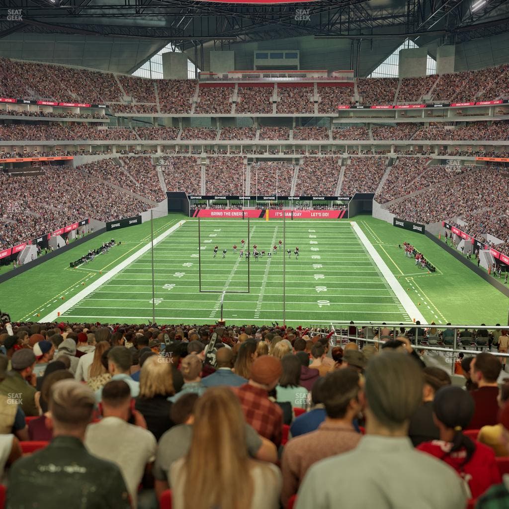 Mercedes-Benz Stadium - Section 101 Seat View