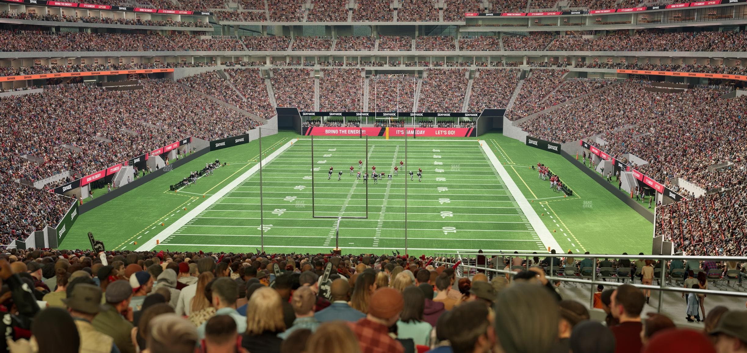 Mercedes-Benz Stadium - Section 101 Seat View