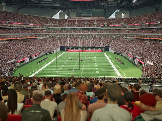 Mercedes-Benz Stadium - Section 101 Seat View