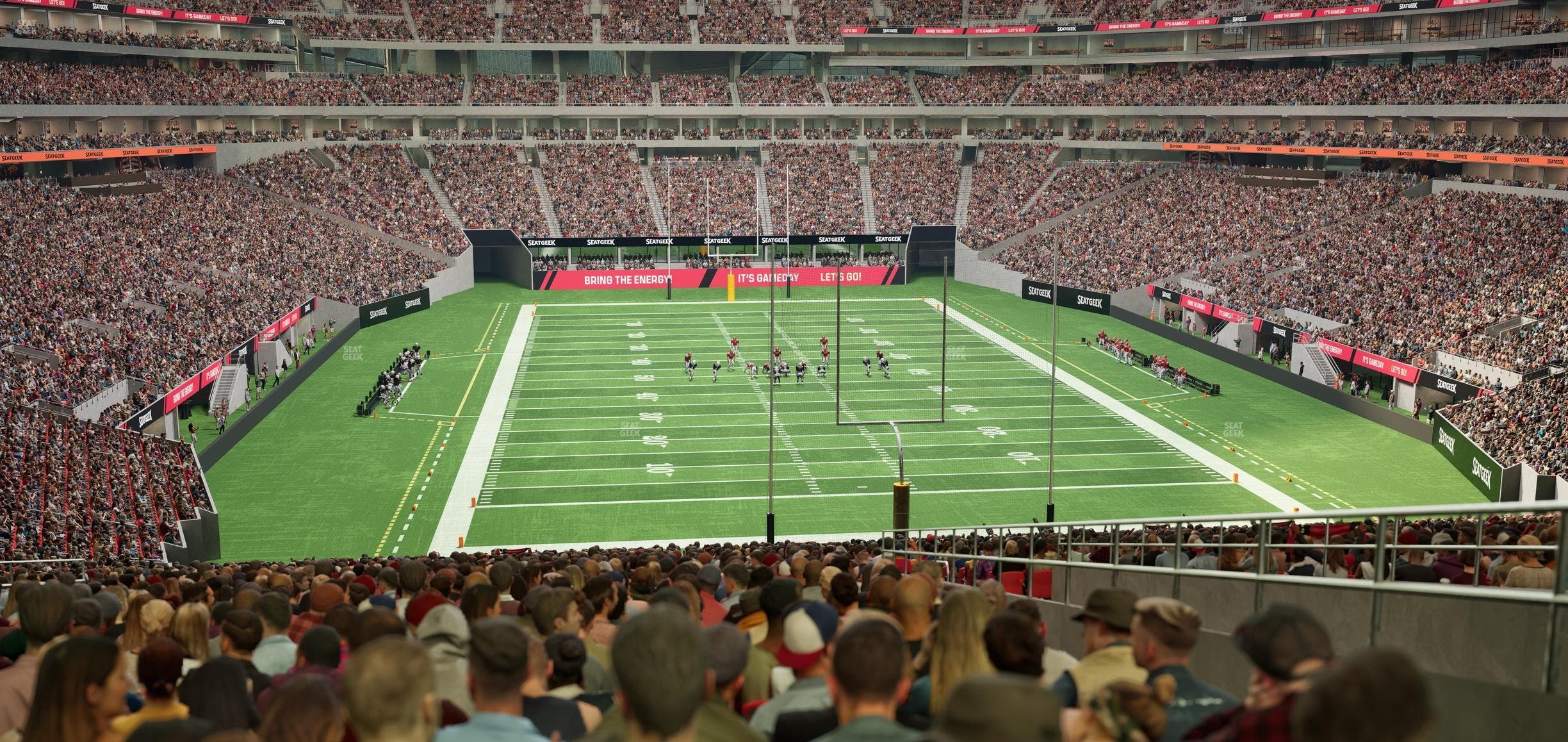 Mercedes-Benz Stadium - Section 102 Seat View
