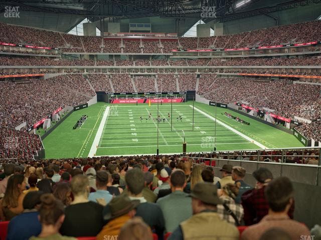 Mercedes-Benz Stadium - Section 102 Seat View