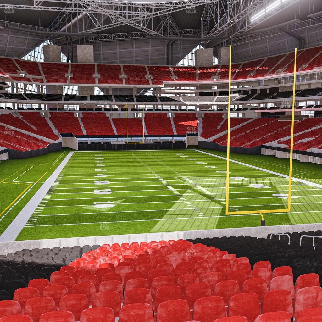 Mercedes-Benz Stadium - Section 102 Seat View
