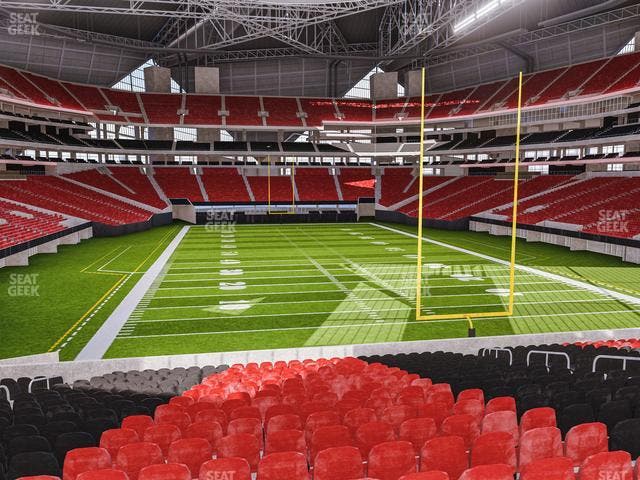 Mercedes-Benz Stadium - Section 102 Seat View