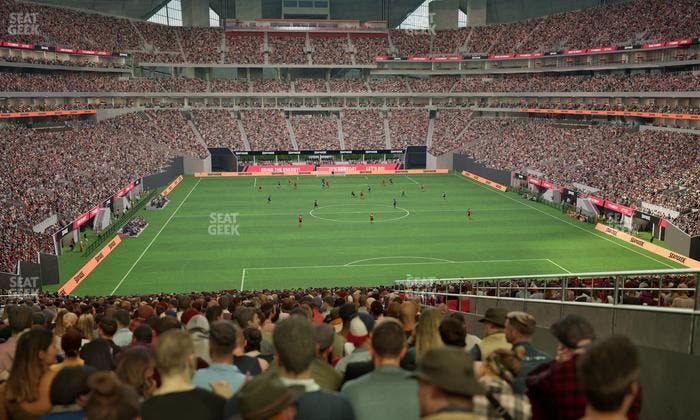 Mercedes-Benz Stadium - Section 102 Seat View