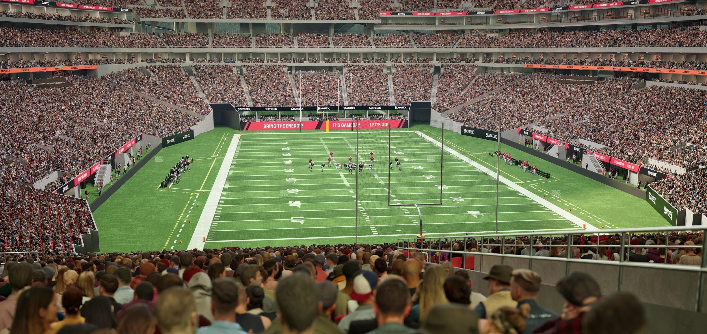 Mercedes-Benz Stadium - Section 102 Seat View