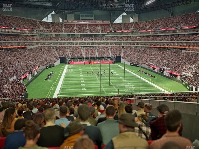 Mercedes-Benz Stadium - Section 102 Seat View
