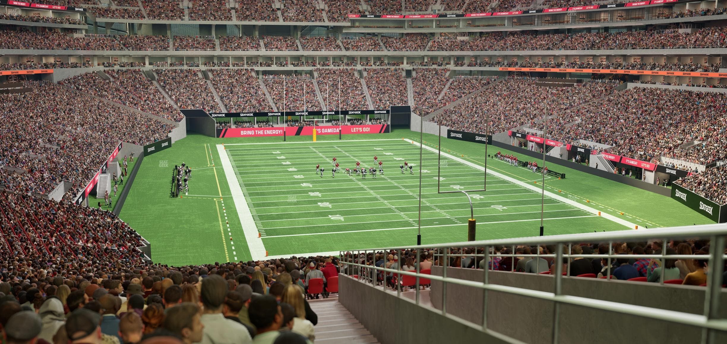 Mercedes-Benz Stadium - Section 103 Seat View
