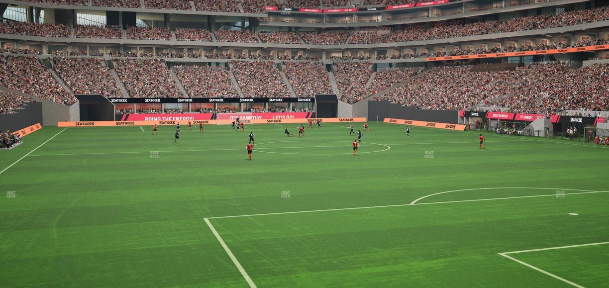 Mercedes-Benz Stadium - Section 103 Seat View