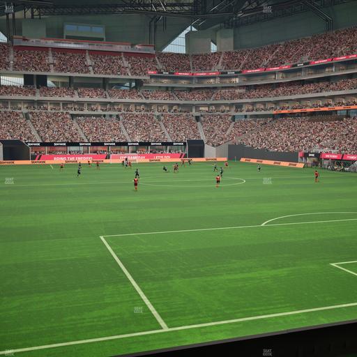 Mercedes-Benz Stadium - Section 103 Seat View