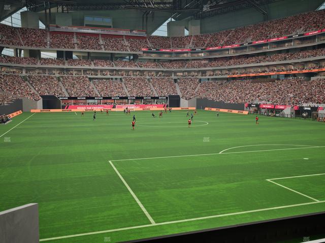 Mercedes-Benz Stadium - Section 103 Seat View