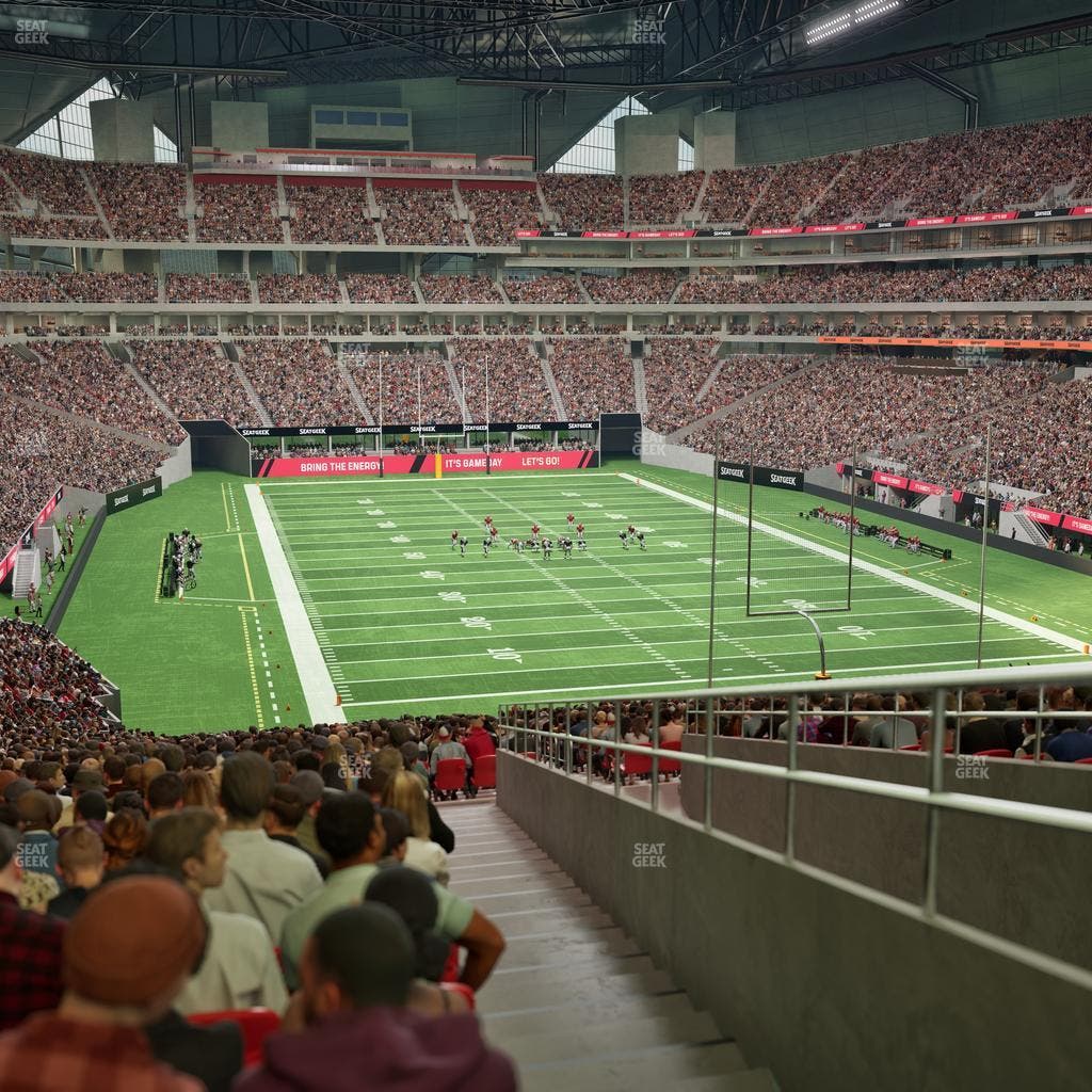 Mercedes-Benz Stadium - Section 103 Seat View