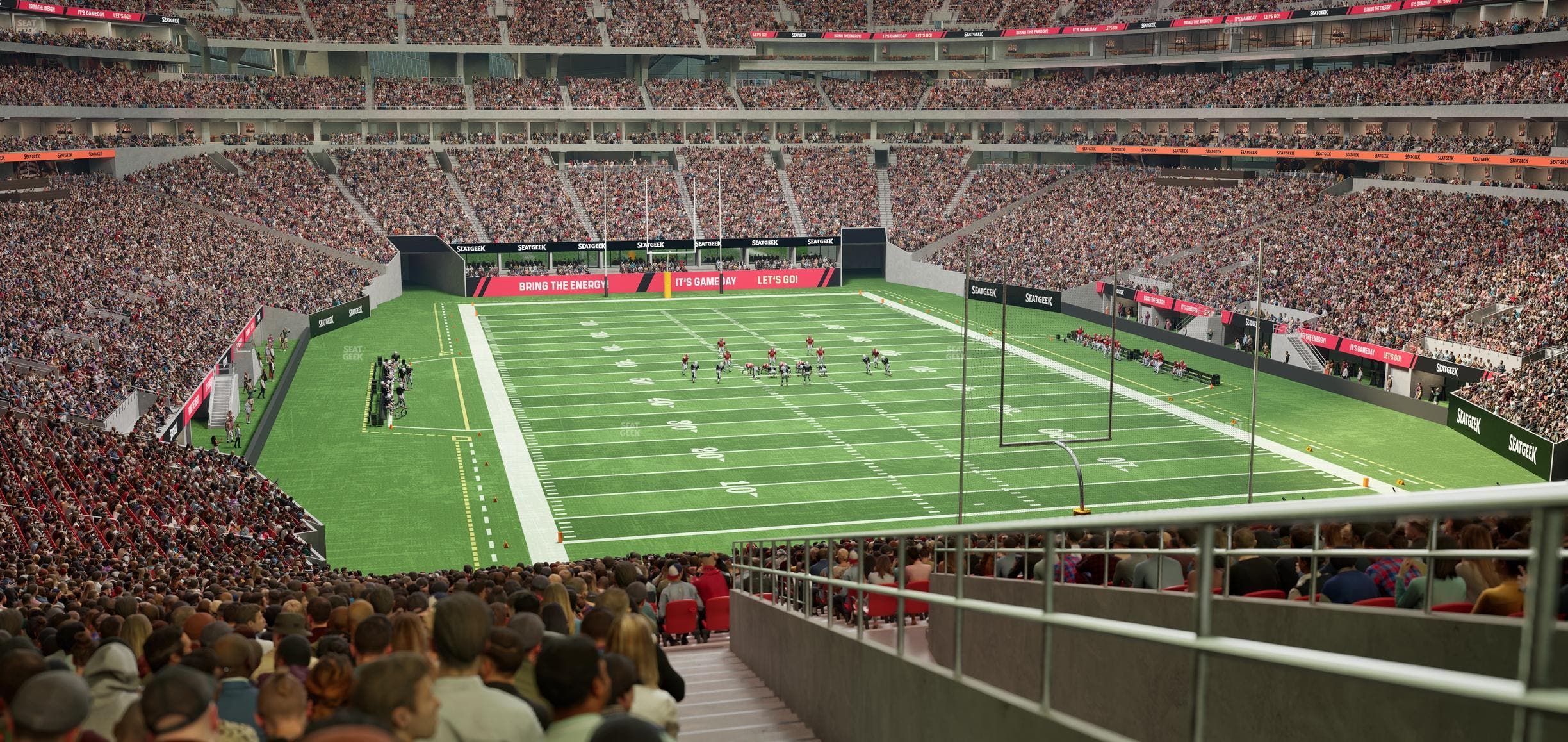 Mercedes-Benz Stadium - Section 103 Seat View