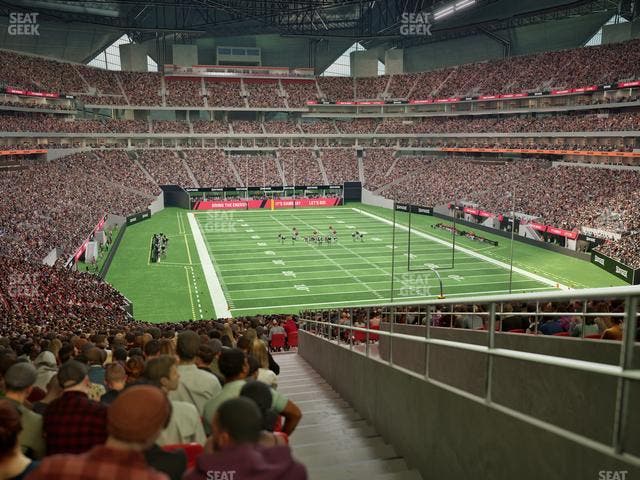 Mercedes-Benz Stadium - Section 103 Seat View