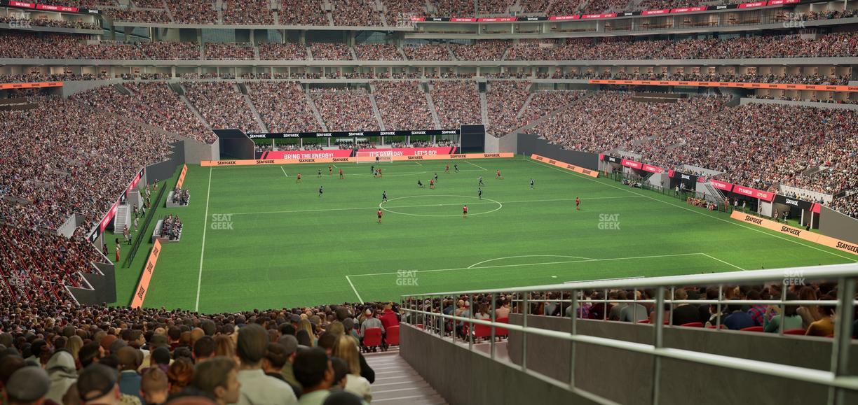 Mercedes-Benz Stadium - Section 103 Seat View