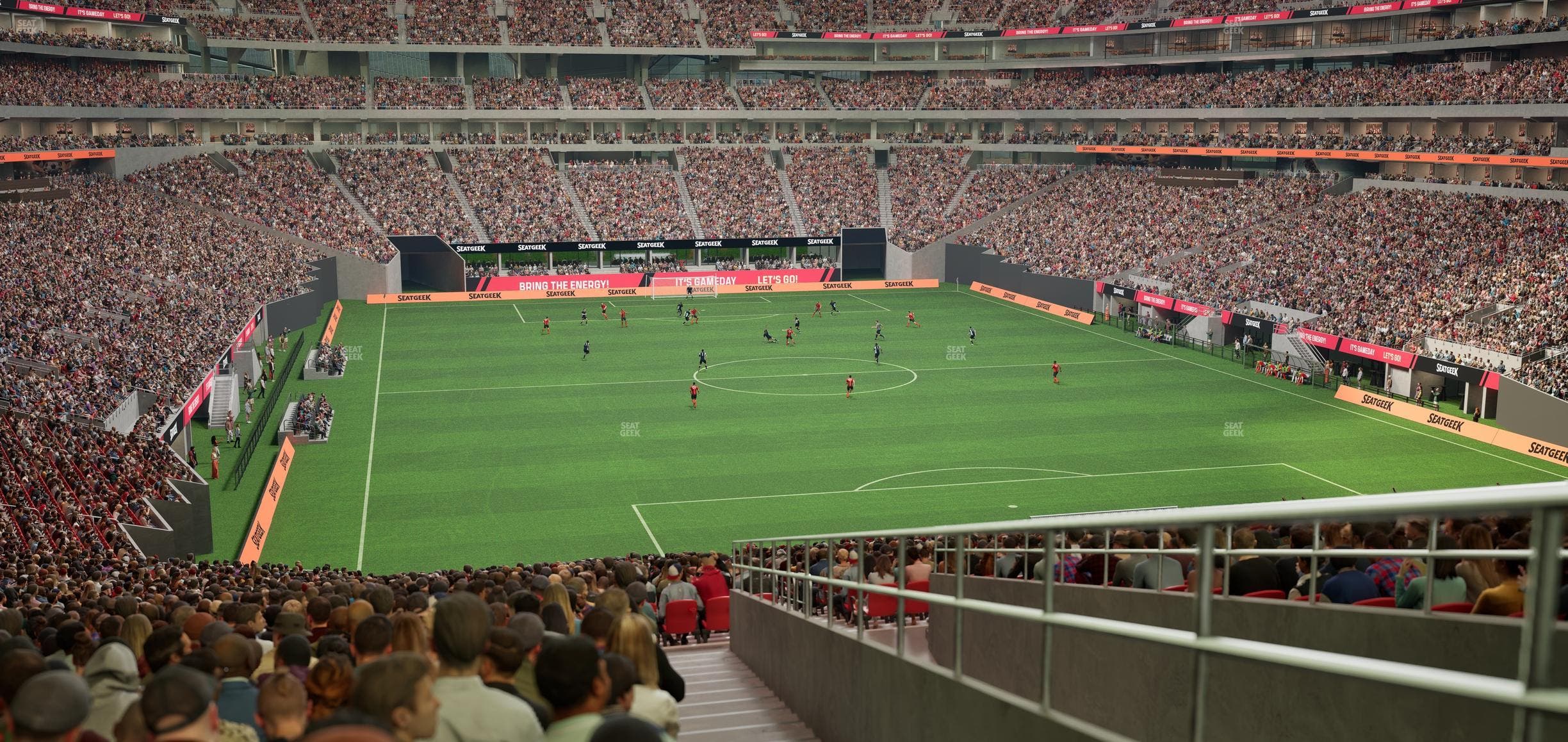 Mercedes-Benz Stadium - Section 103 Seat View