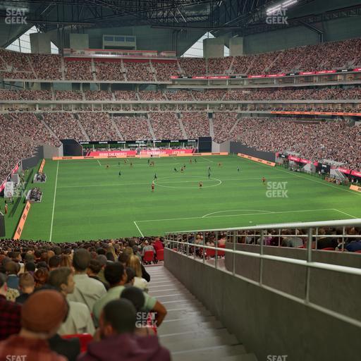 Mercedes-Benz Stadium - Section 103 Seat View