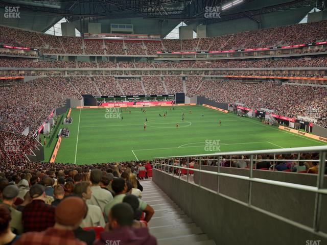 Mercedes-Benz Stadium - Section 103 Seat View
