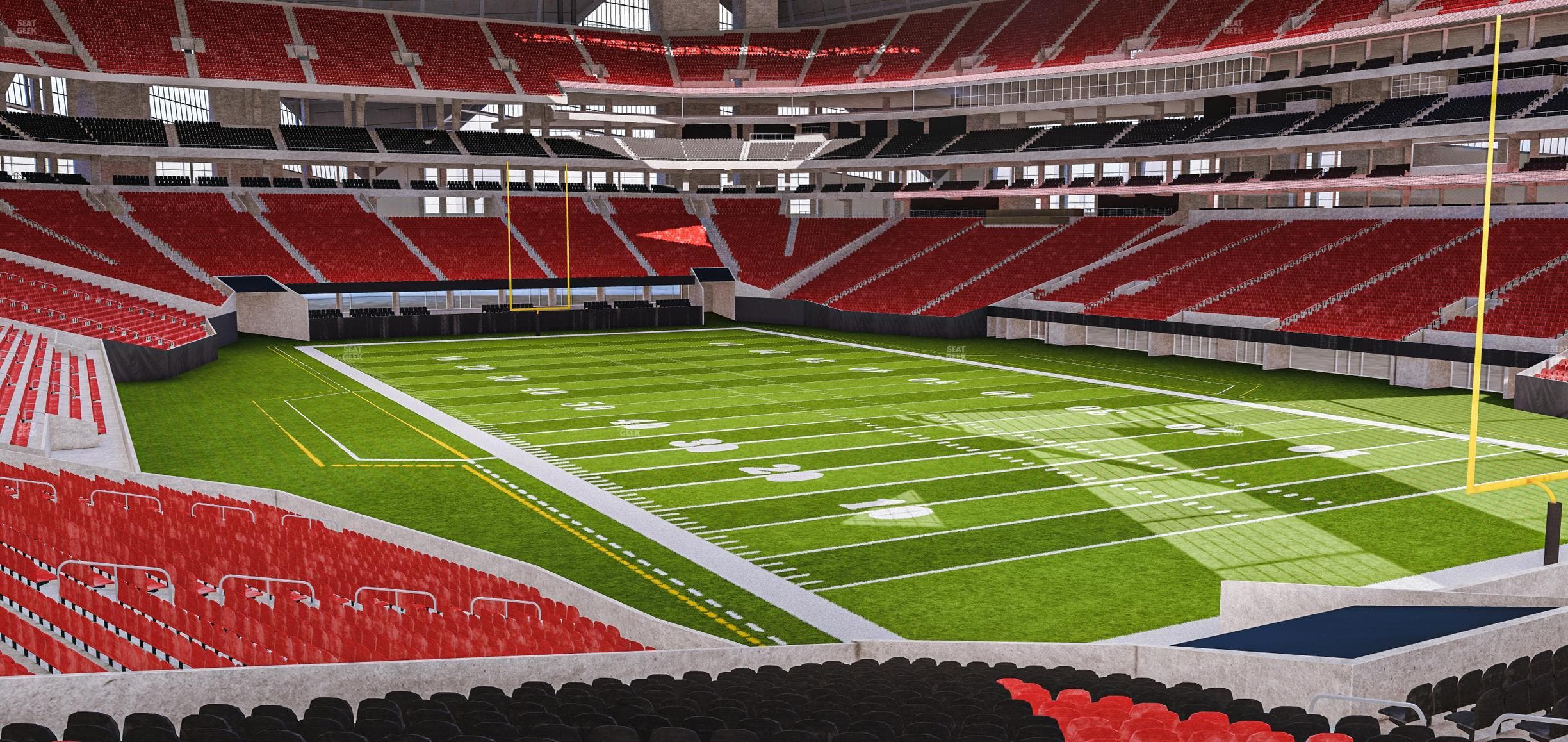 Mercedes-Benz Stadium - Section 104 Seat View