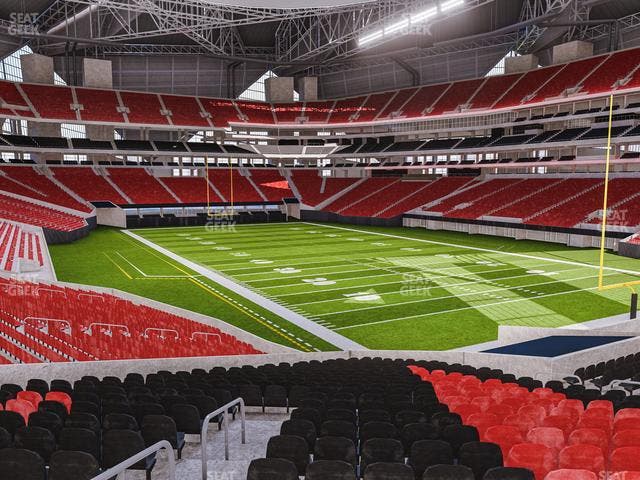 Mercedes-Benz Stadium - Section 104 Seat View