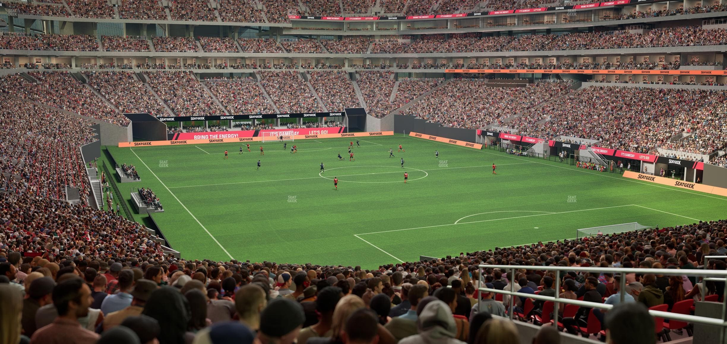 Mercedes-Benz Stadium - Section 104 Seat View