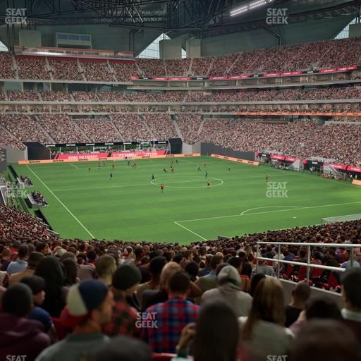 Mercedes-Benz Stadium - Section 104 Seat View