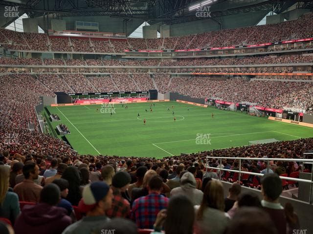 Mercedes-Benz Stadium - Section 104 Seat View