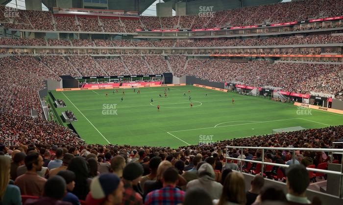 Mercedes-Benz Stadium - Section 104 Seat View