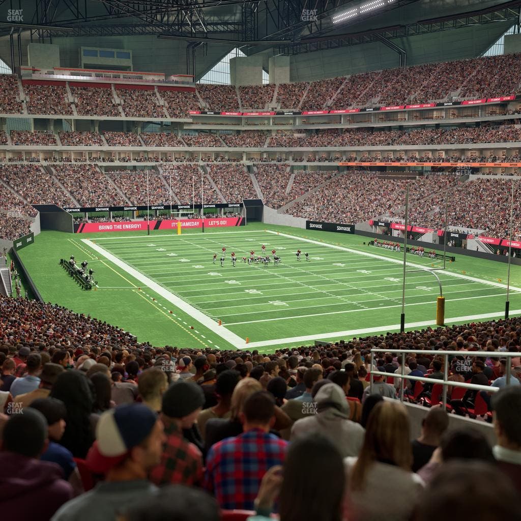 Mercedes-Benz Stadium - Section 104 Seat View