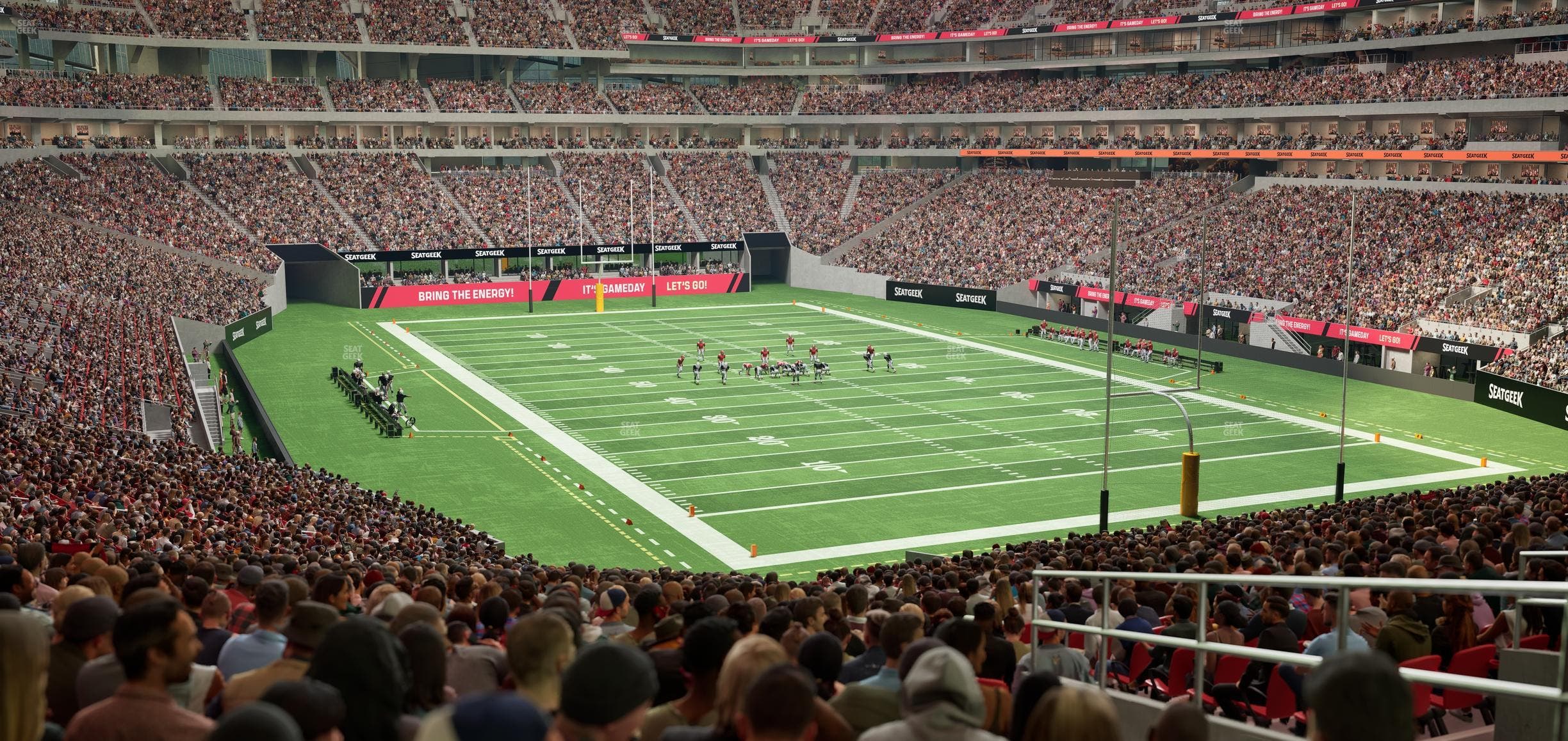 Mercedes-Benz Stadium - Section 104 Seat View