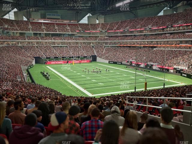 Mercedes-Benz Stadium - Section 104 Seat View