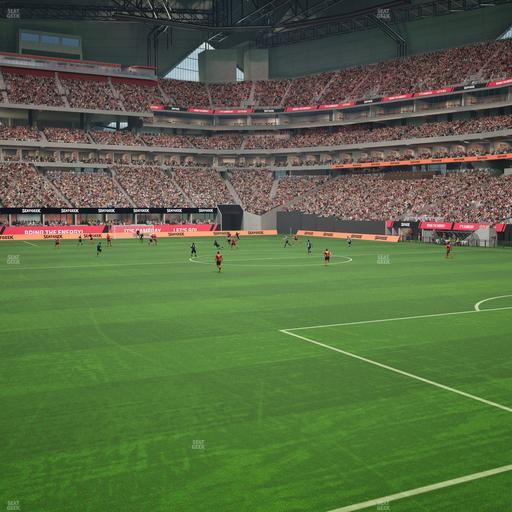Mercedes-Benz Stadium - Section 104 Seat View