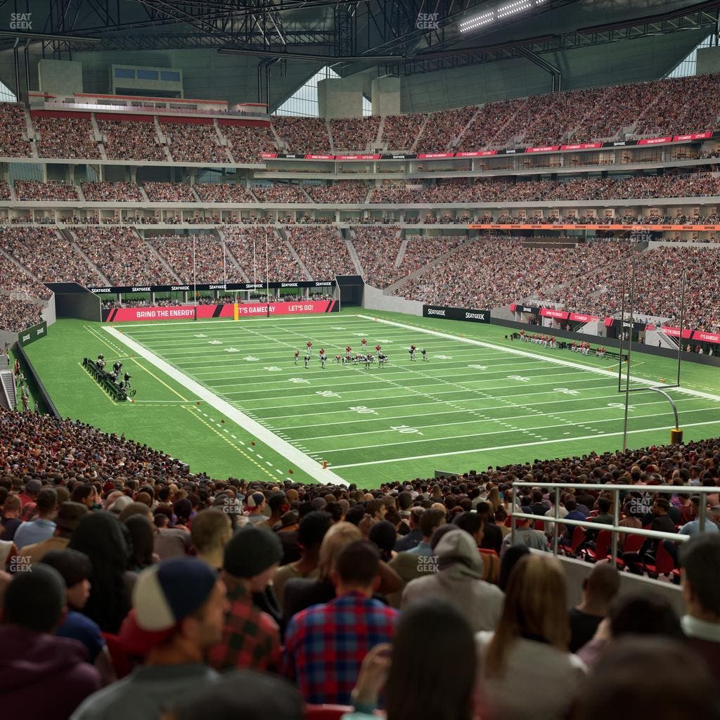 Mercedes-Benz Stadium - Section 104 Seat View