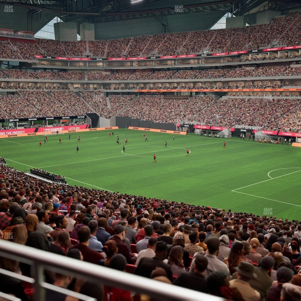 Mercedes-Benz Stadium - Section 105 Seat View