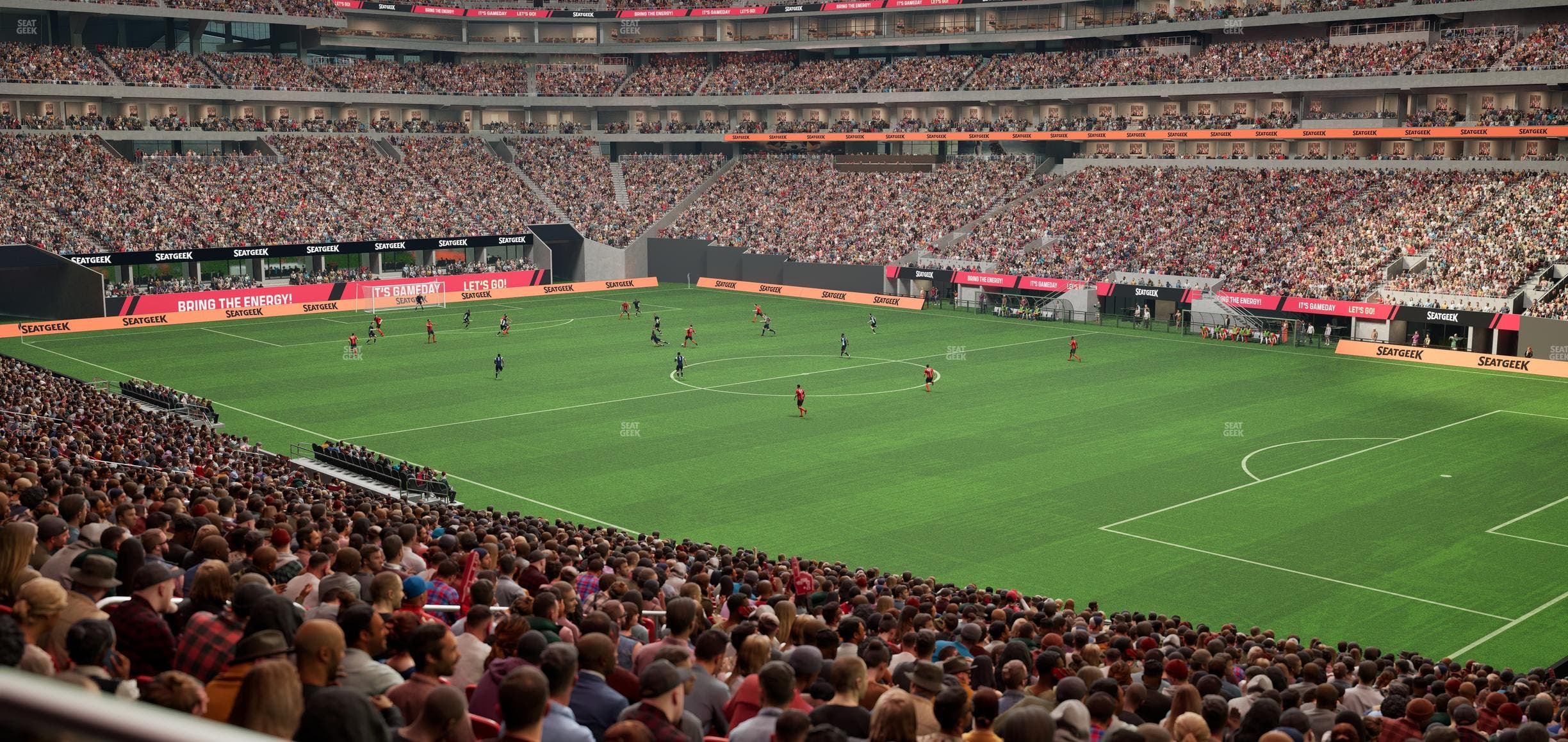 Mercedes-Benz Stadium - Section 105 Seat View
