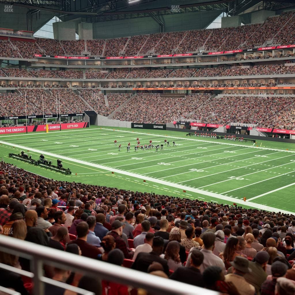 Mercedes-Benz Stadium - Section 105 Seat View