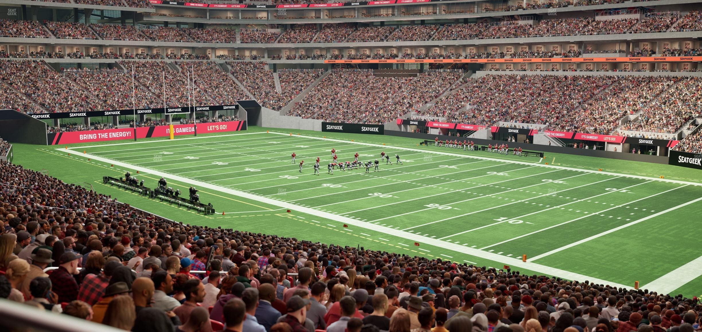 Mercedes-Benz Stadium - Section 105 Seat View