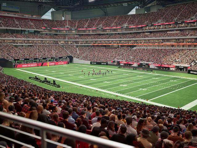 Mercedes-Benz Stadium - Section 105 Seat View
