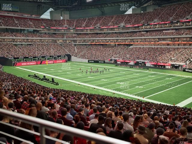 Mercedes-Benz Stadium - Section 105 Seat View