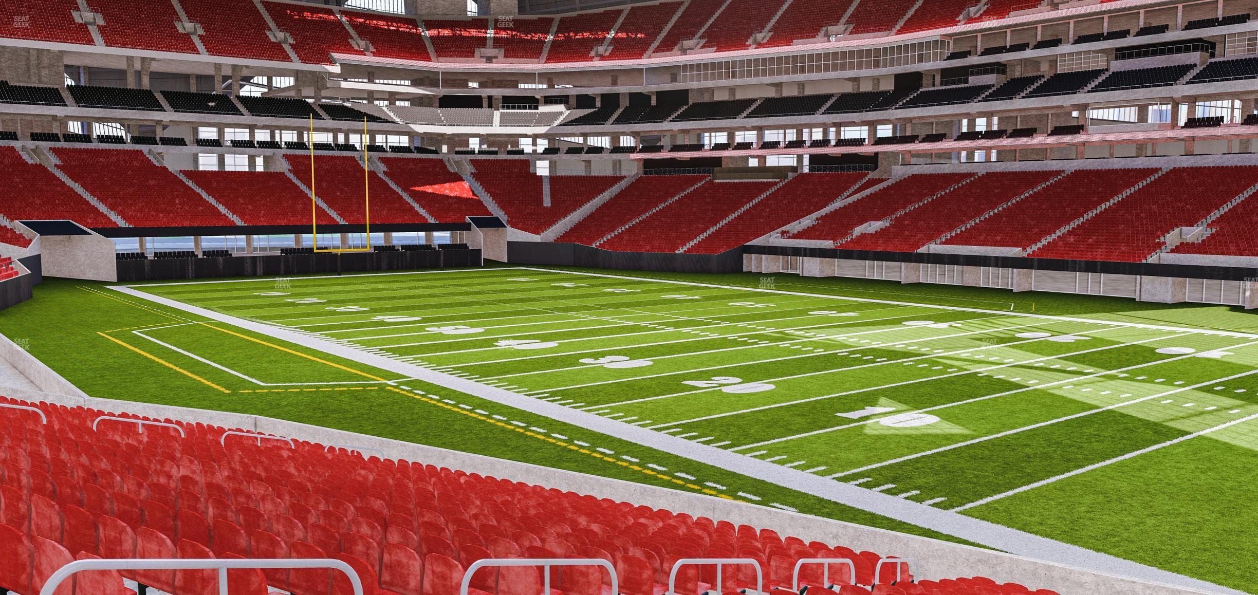 Mercedes-Benz Stadium - Section 105 Seat View