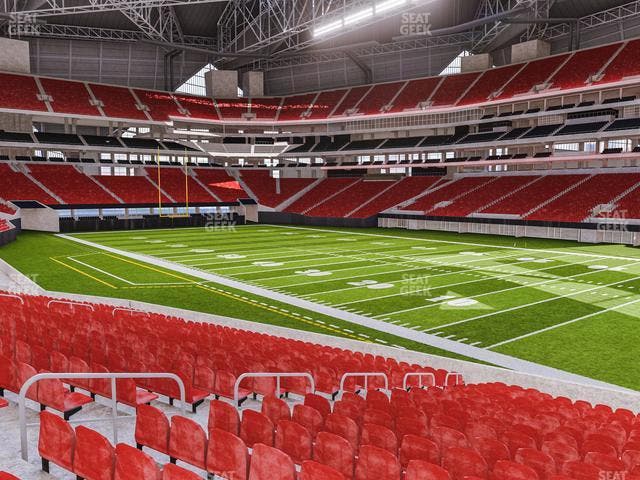 Mercedes-Benz Stadium - Section 105 Seat View