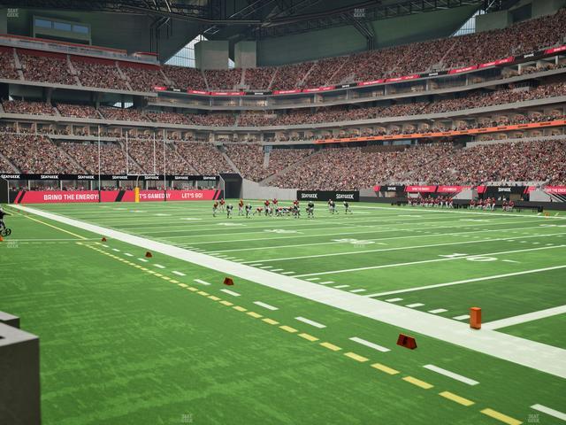 Mercedes-Benz Stadium - Section 105 Seat View