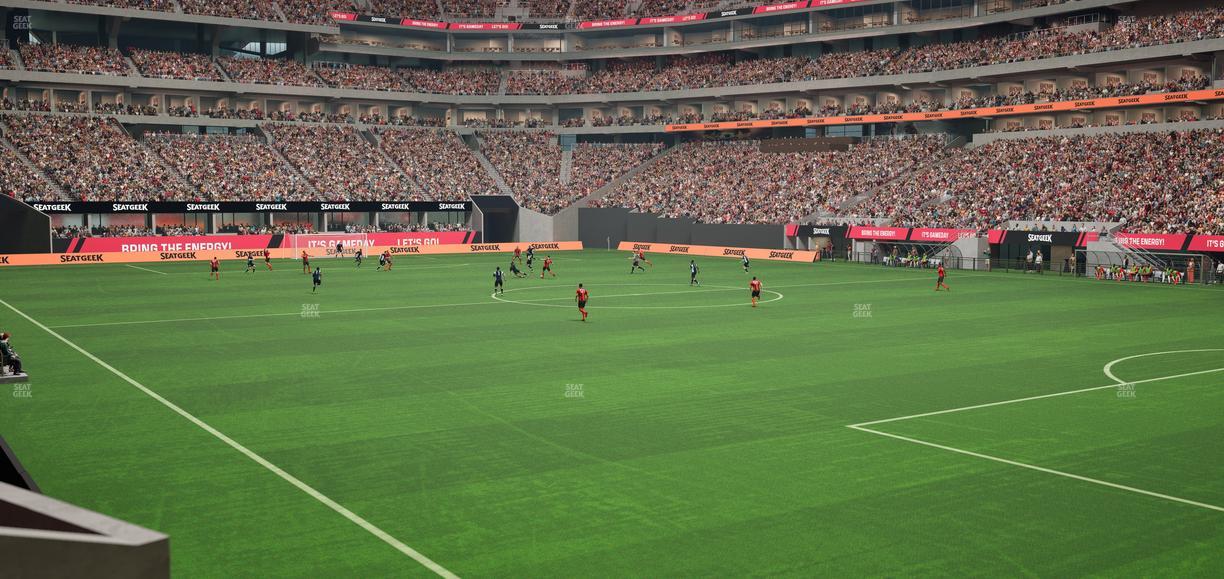 Mercedes-Benz Stadium - Section 105 Seat View