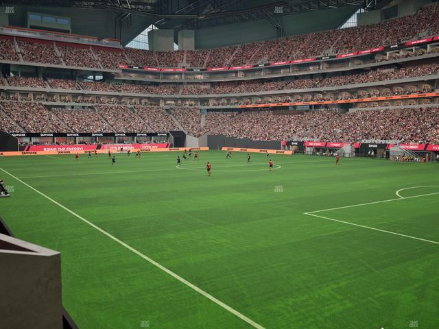 Mercedes-Benz Stadium - Section 105 Seat View