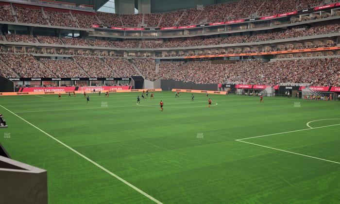 Mercedes-Benz Stadium - Section 105 Seat View